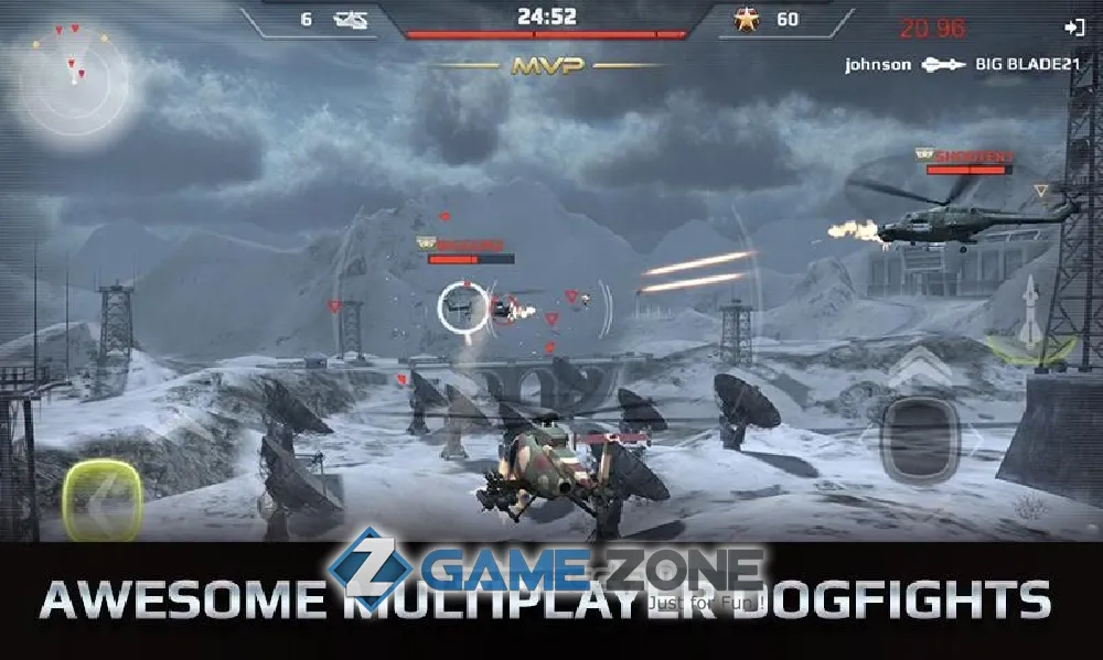 صورة من لعبة Battle Copters