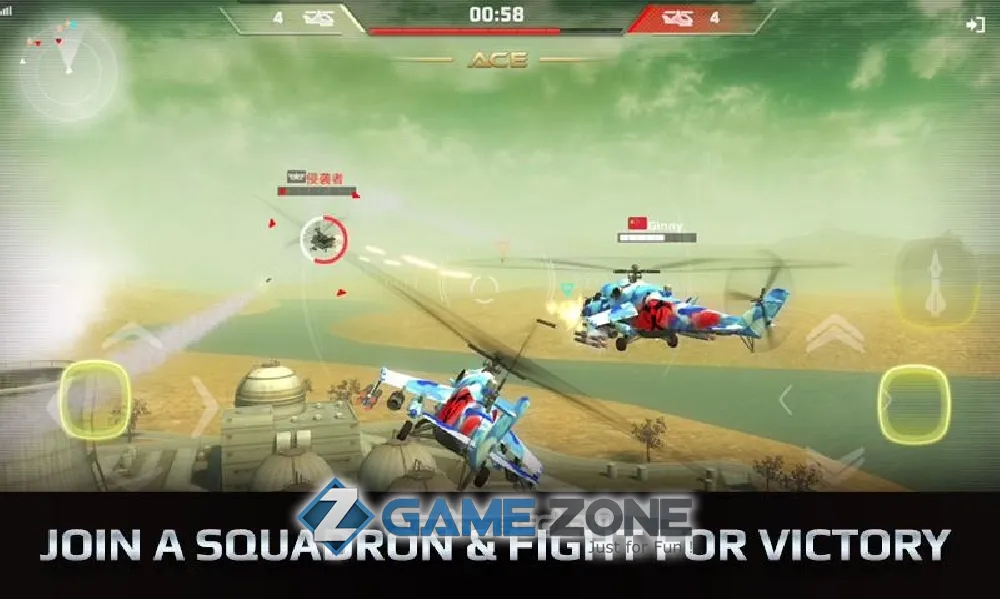 صورة من لعبة Battle Copters