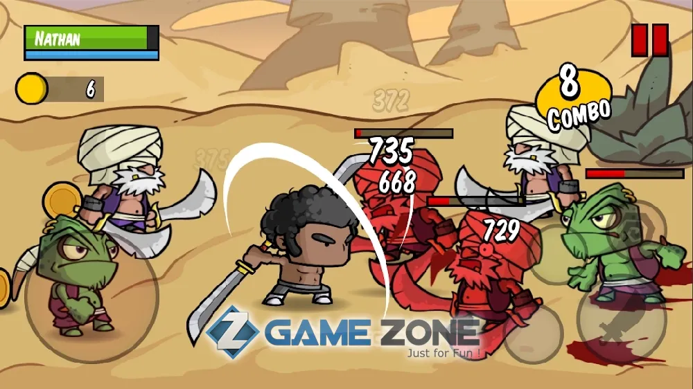 صورة من لعبة Battle Hunger: Heroes of Blade & Soul - Action RPG [Много денег]