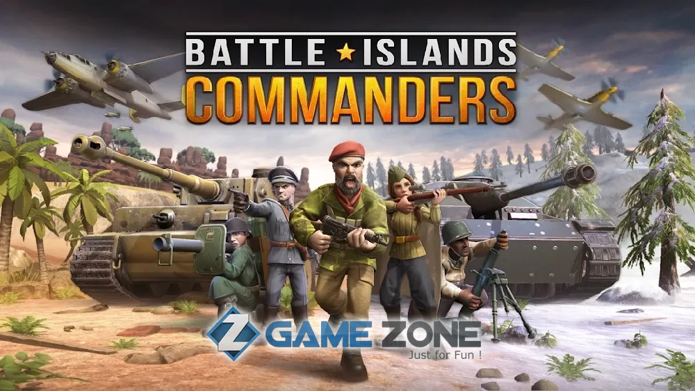 صورة من لعبة Battle Islands: Commanders [Много денег]