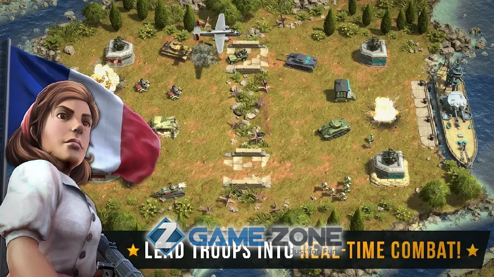 صورة من لعبة Battle Islands: Commanders [Много денег]