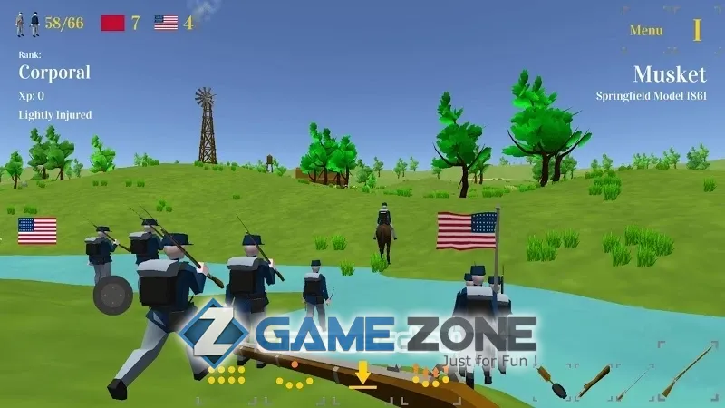 صورة من لعبة Battle of Vicksburg 3