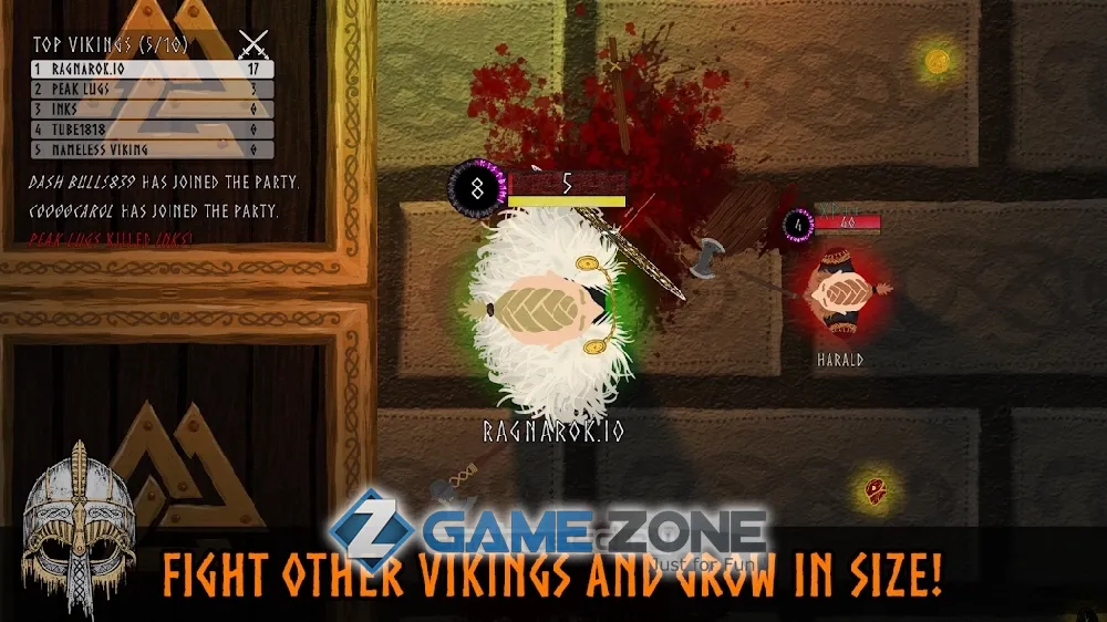 صورة من لعبة Battlefield of Ragnarok 2D Online Viking Game [Adfree]