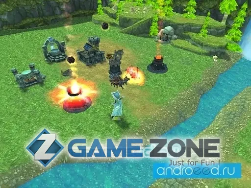 صورة من لعبة Battlemist Clash of Towers [Много денег]