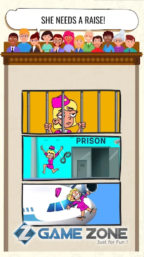 صورة من لعبة Be The Judge Ethical Puzzles Brain Games Test [Mod Money/Adfree]