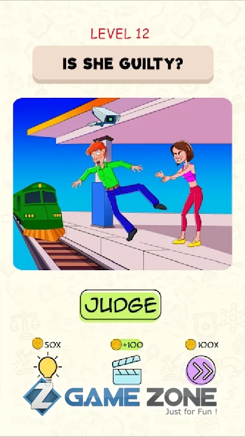صورة من لعبة Be The Judge Ethical Puzzles Brain Games Test [Mod Money/Adfree]