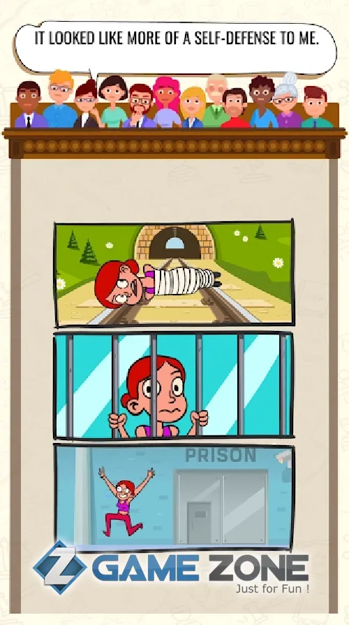 صورة من لعبة Be The Judge Ethical Puzzles Brain Games Test [Mod Money/Adfree]