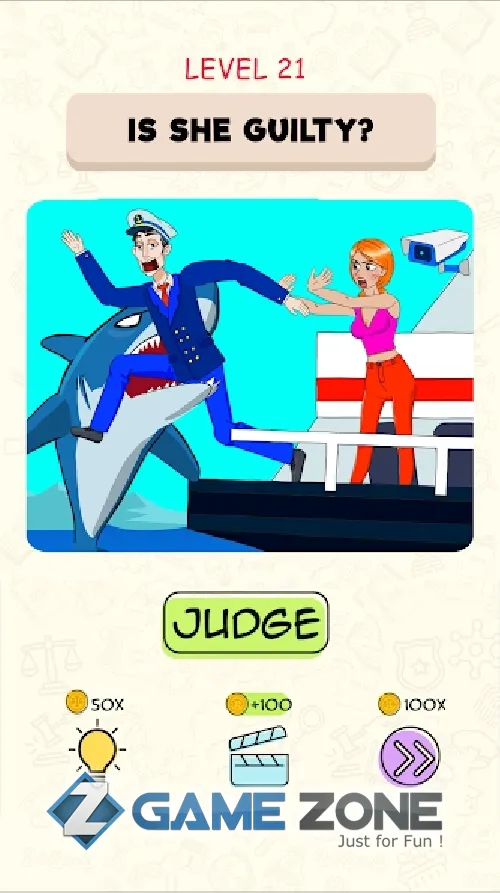 صورة من لعبة Be The Judge Ethical Puzzles Brain Games Test [Mod Money/Adfree]