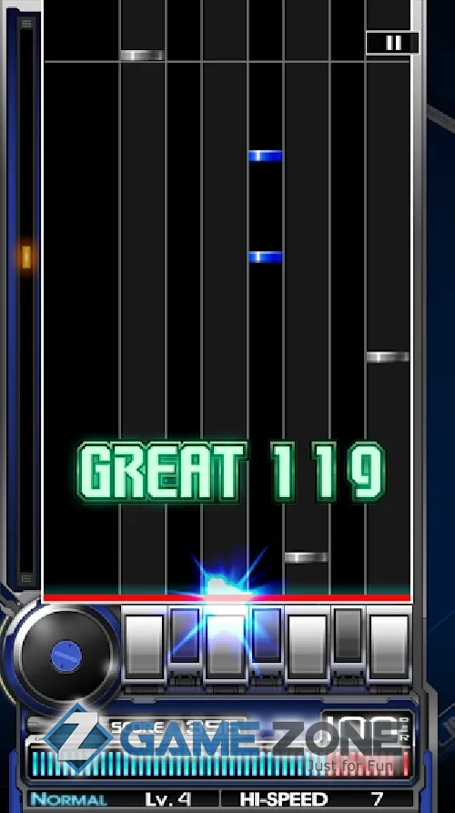 صورة من لعبة beatmania IIDX ULTIMATE MOBILE