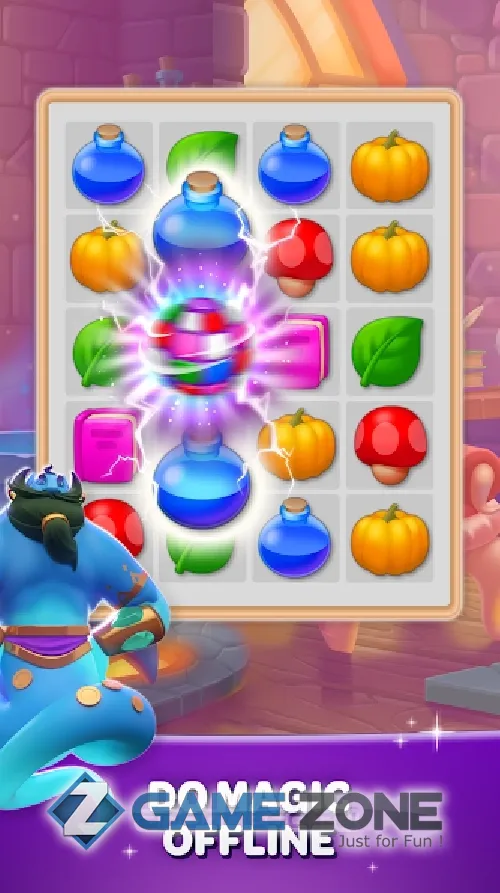 صورة من لعبة Becharmed Match 3 Games [Mod Diamonds/бустеров]