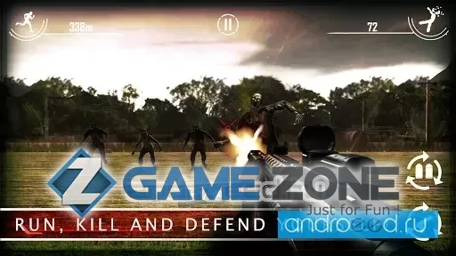صورة من لعبة Behind Zombie Lines [Много денег]