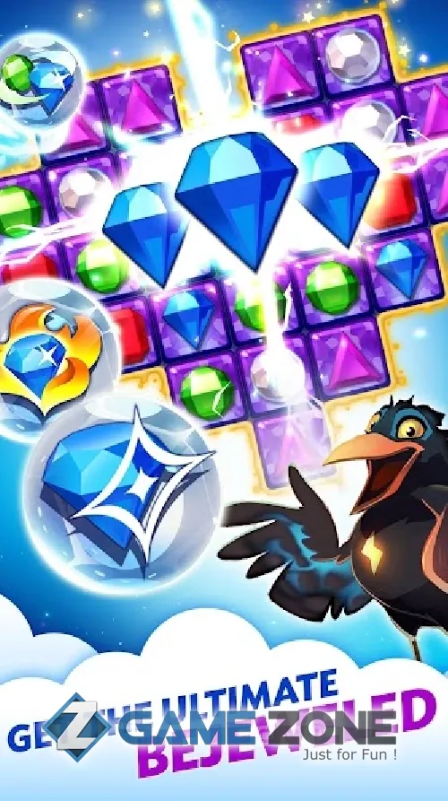 صورة من لعبة Bejeweled Stars: Free Match 3 [Много денег]