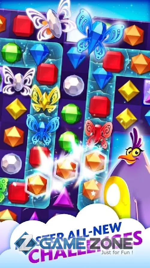 صورة من لعبة Bejeweled Stars: Free Match 3 [Много денег]