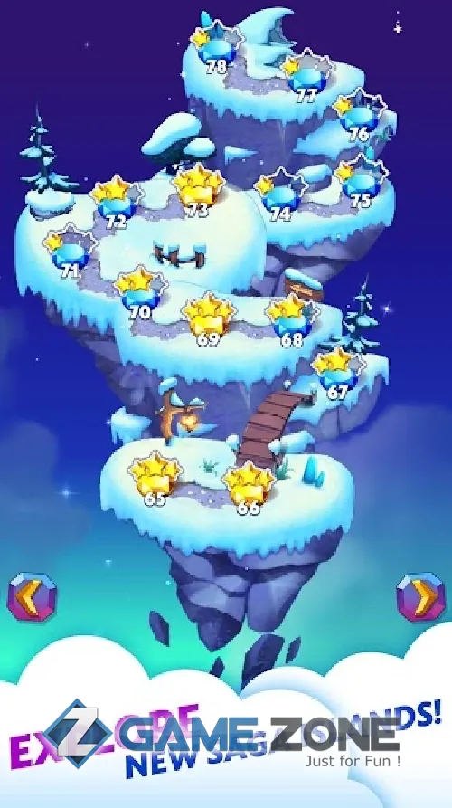 صورة من لعبة Bejeweled Stars: Free Match 3 [Много денег]