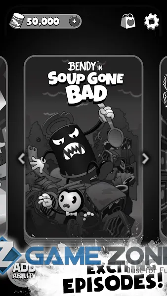 صورة من لعبة Bendy in Nightmare Run