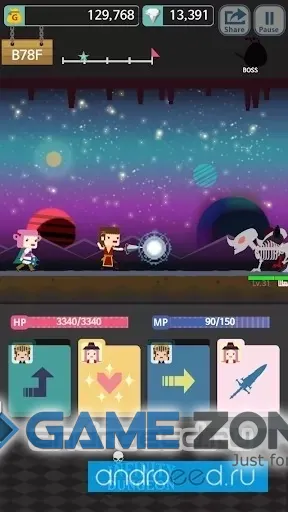 صورة من لعبة Infinity Dungeon VIP [Много денег]