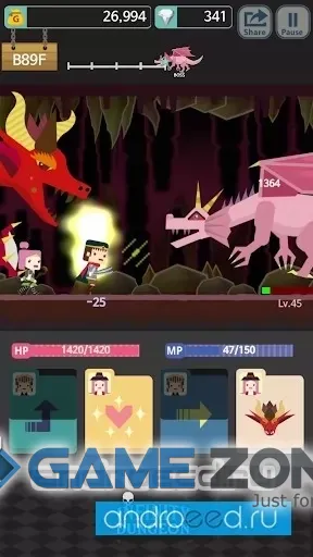 صورة من لعبة Infinity Dungeon VIP [Много денег]
