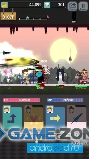 صورة من لعبة Infinity Dungeon VIP [Много денег]