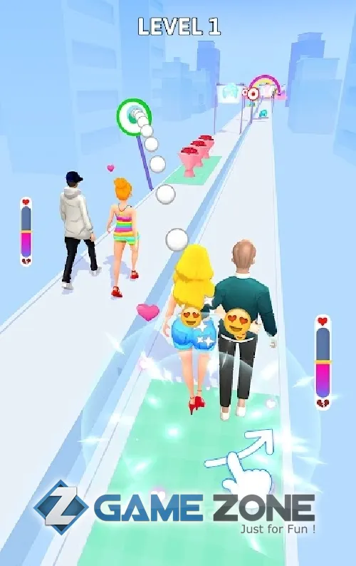 صورة من لعبة Bestie Breakup Run for Love