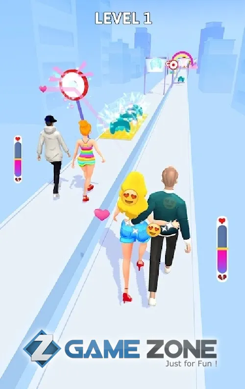 صورة من لعبة Bestie Breakup Run for Love