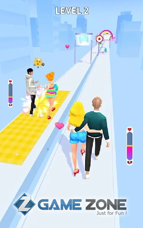 صورة من لعبة Bestie Breakup Run for Love