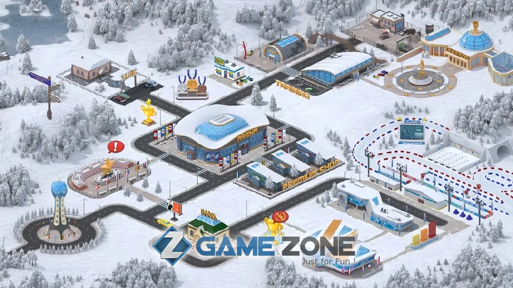 صورة من لعبة Biathlon Mania