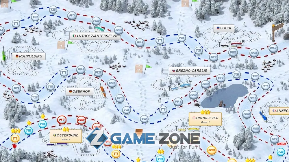 صورة من لعبة Biathlon Mania