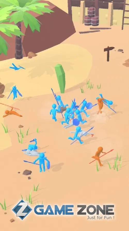 صورة من لعبة Big Battle 3D [Бесплатные покупки/без рекламы]