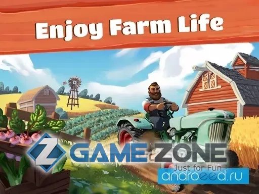 صورة من لعبة Big Farm Tractor Dash