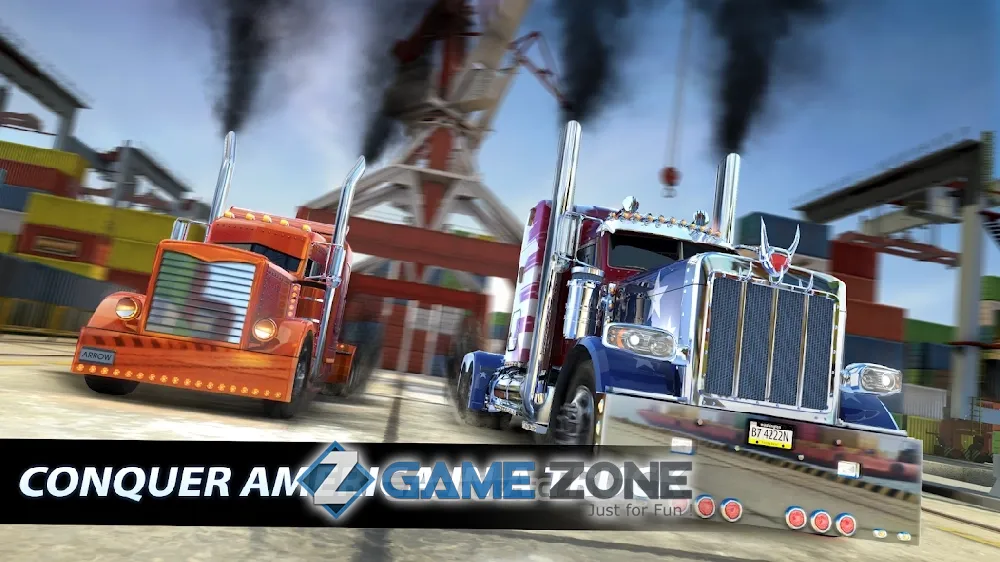 صورة من لعبة Big Truck Drag Racing