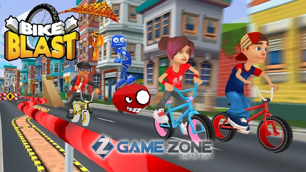 صورة من لعبة Bike Blast Racing Stunts game