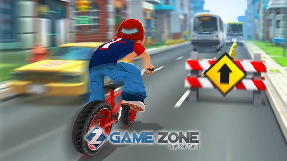 صورة من لعبة Bike Blast Racing Stunts game