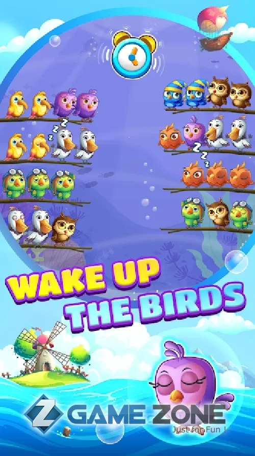 صورة من لعبة Bird Sort Puzzle: Color Game [Free Shoping]