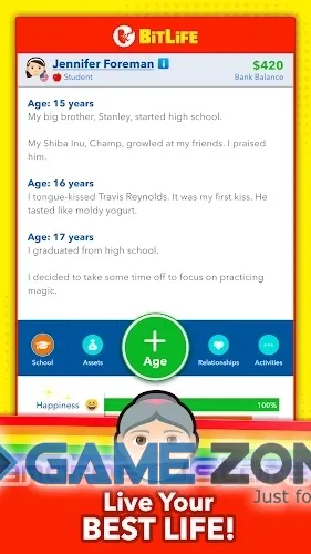 صورة من لعبة BitLife - Life Simulator [Free shoping]
