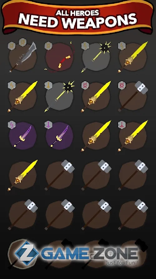 صورة من لعبة Blacksmith Ancient Weapons Merge Idle RPG [Adfree]