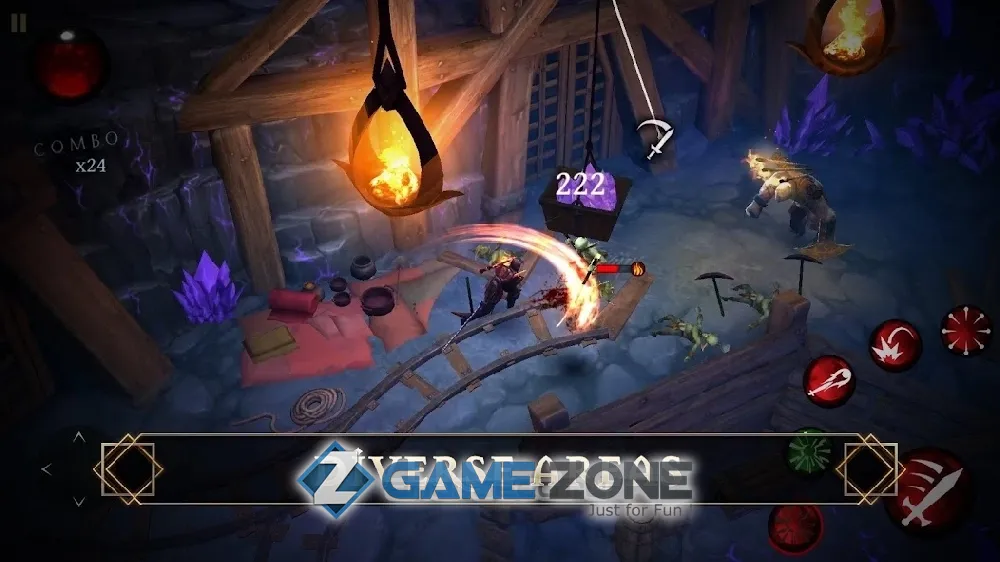 صورة من لعبة Bladebound: hack and slash RPG
