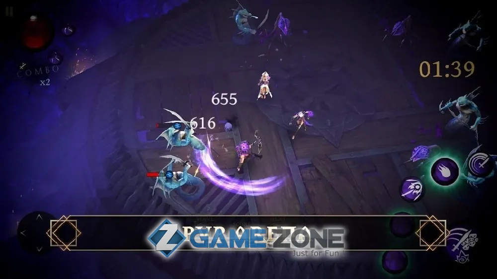 صورة من لعبة Bladebound: hack and slash RPG