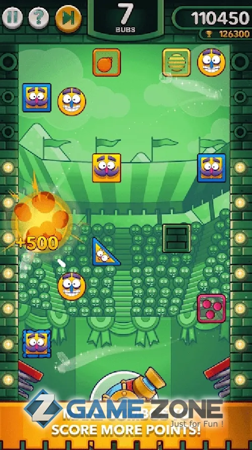 صورة من لعبة Blasty Bubs