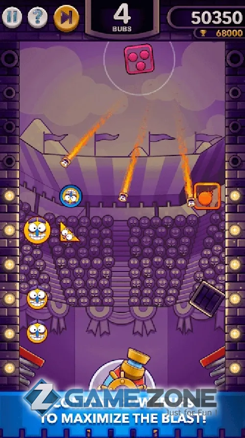 صورة من لعبة Blasty Bubs
