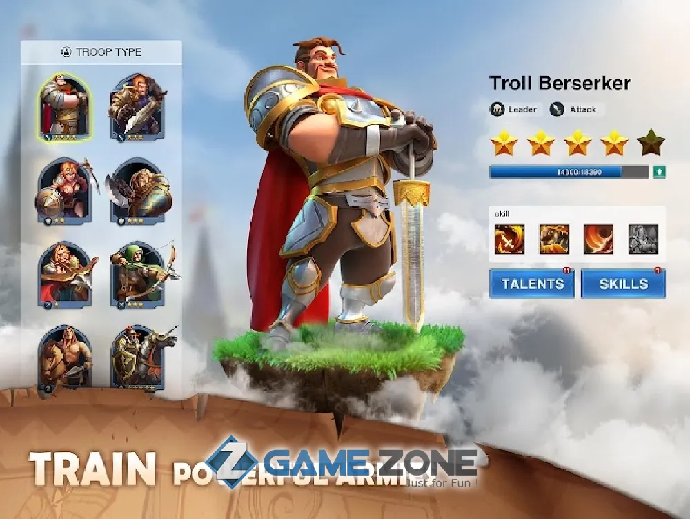 صورة من لعبة Blaze of Battle