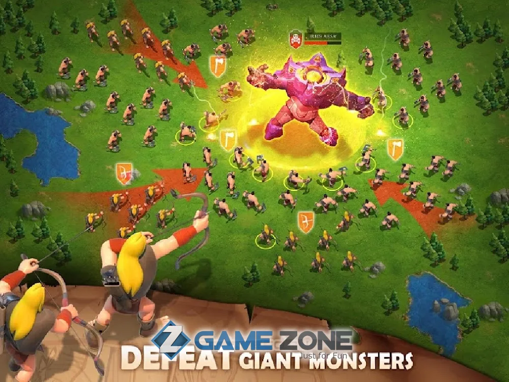 صورة من لعبة Blaze of Battle