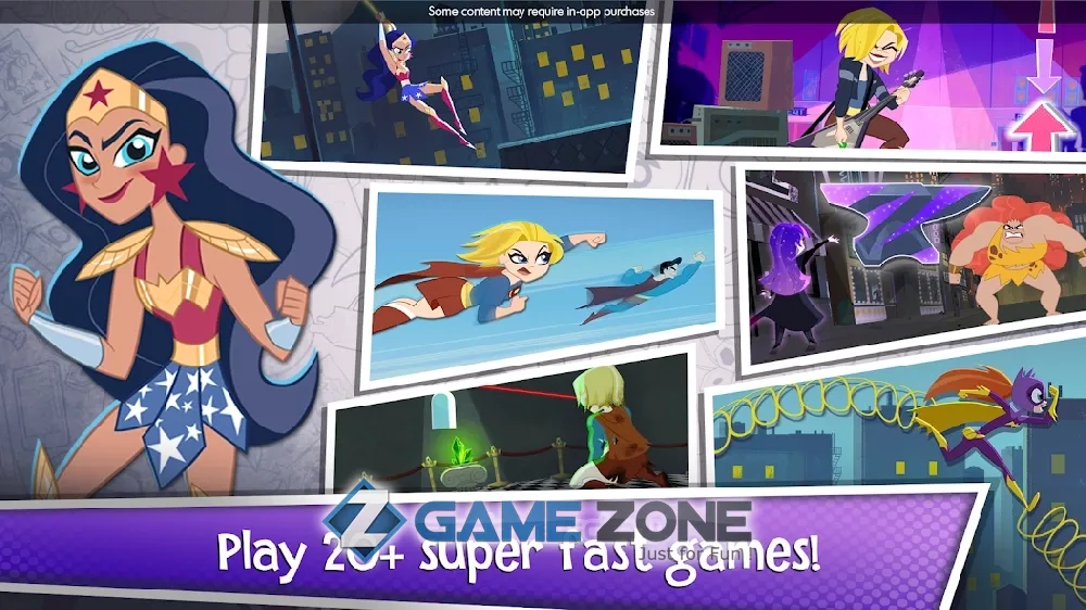 صورة من لعبة Блиц-игра DC Super Hero Girls