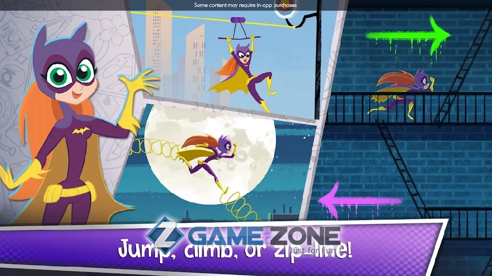 صورة من لعبة Блиц-игра DC Super Hero Girls