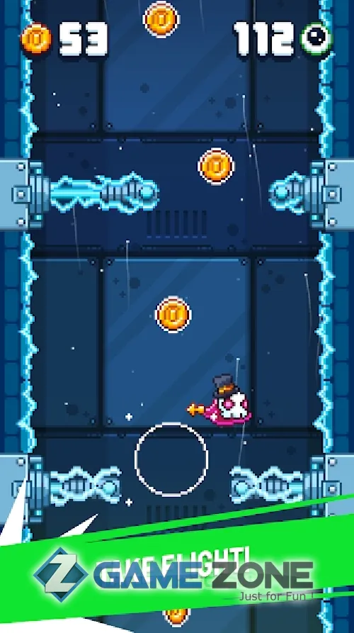 صورة من لعبة Blobout - Endless Platformer [Много денег]