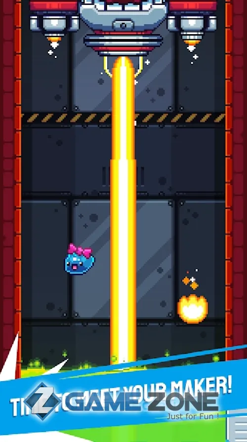صورة من لعبة Blobout - Endless Platformer [Много денег]