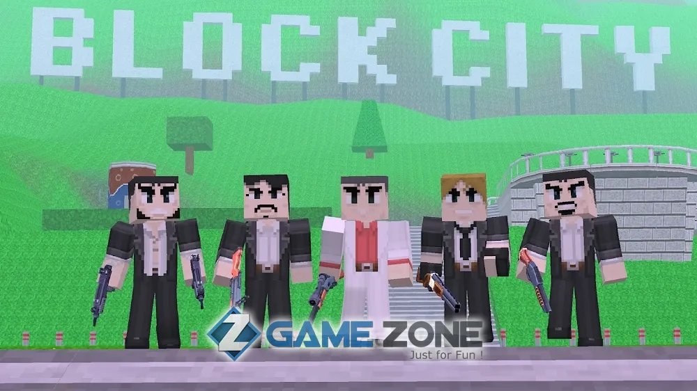 صورة من لعبة Block City Wars: Pixel Shooter [Mod Money]