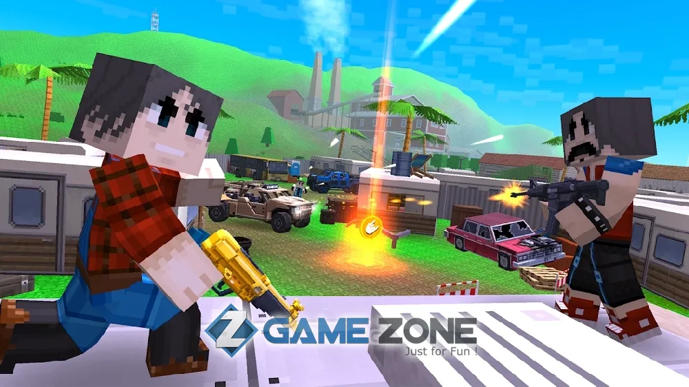 صورة من لعبة Block City Wars: Pixel Shooter [Mod Money]