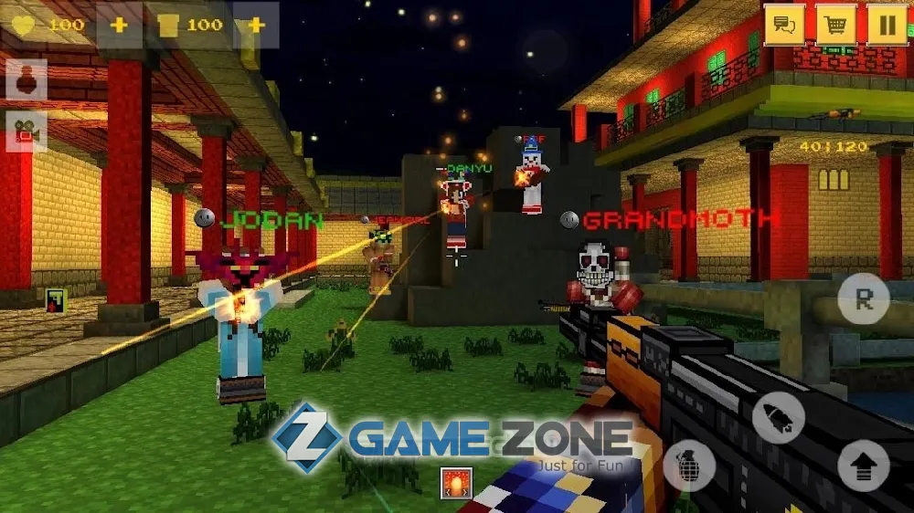 صورة من لعبة Block Force - Cops N Robbers [Много денег]