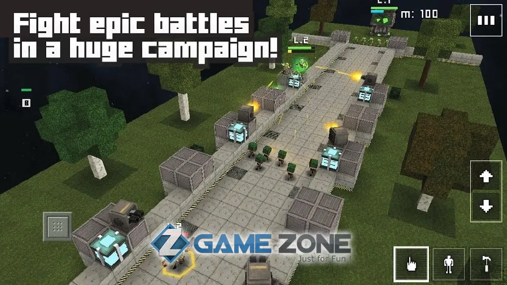 صورة من لعبة Block Fortress: War [Бесплатные покупки]