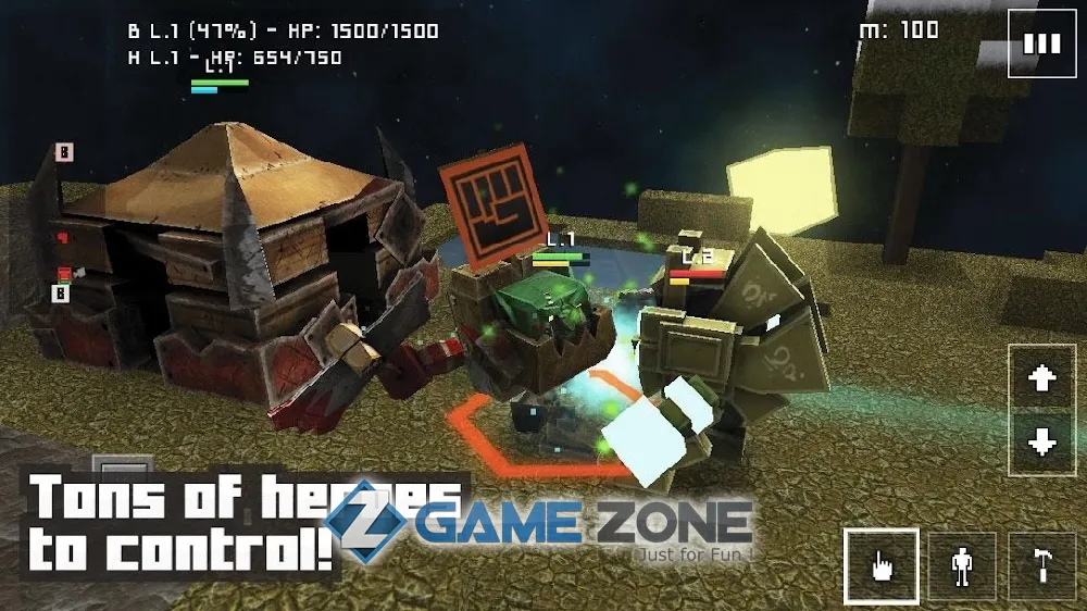 صورة من لعبة Block Fortress: War [Бесплатные покупки]